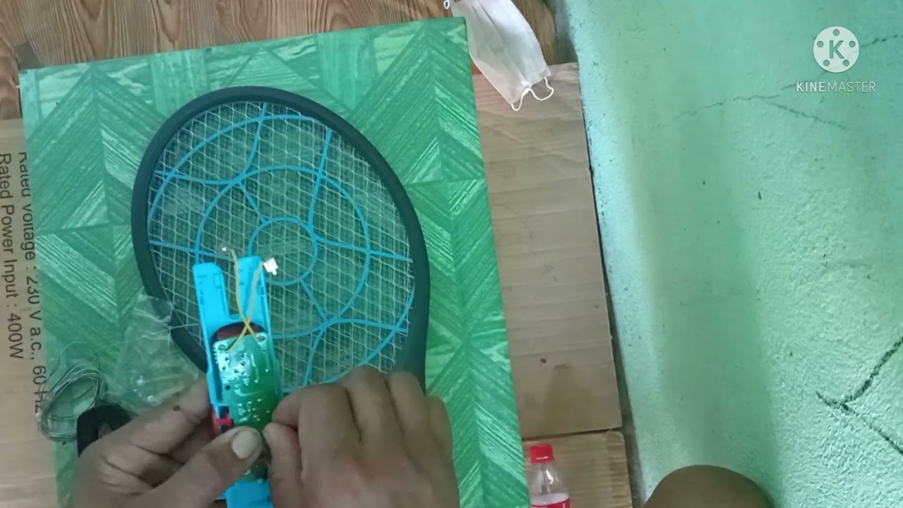 mosquito swatter/repair madali lang/no shock!