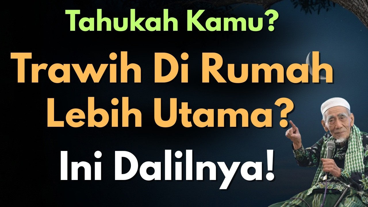 🔥Jangan Kaget‼️ Tarawih Sendiri di Rumah Justru Sunnah Nabi 🔥