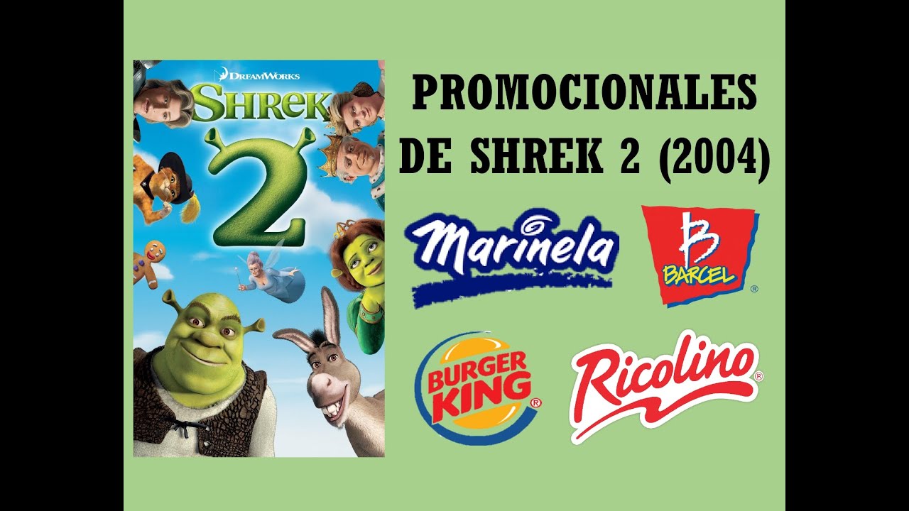 Promocionales De Shrek 2 (2004) [ES]