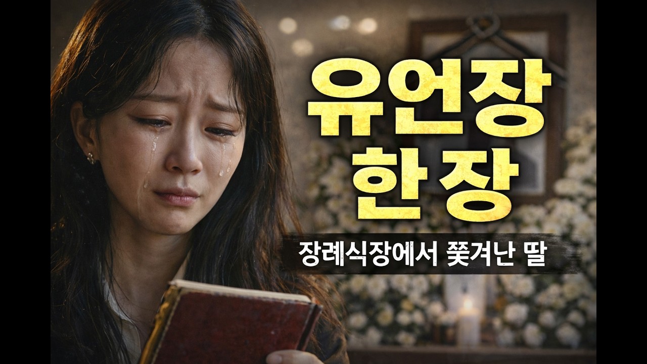 “넌 이 집 핏줄이 아니야”장례식장에서 쫓겨난 딸 / 7일 뒤 유언장이 열렸다
