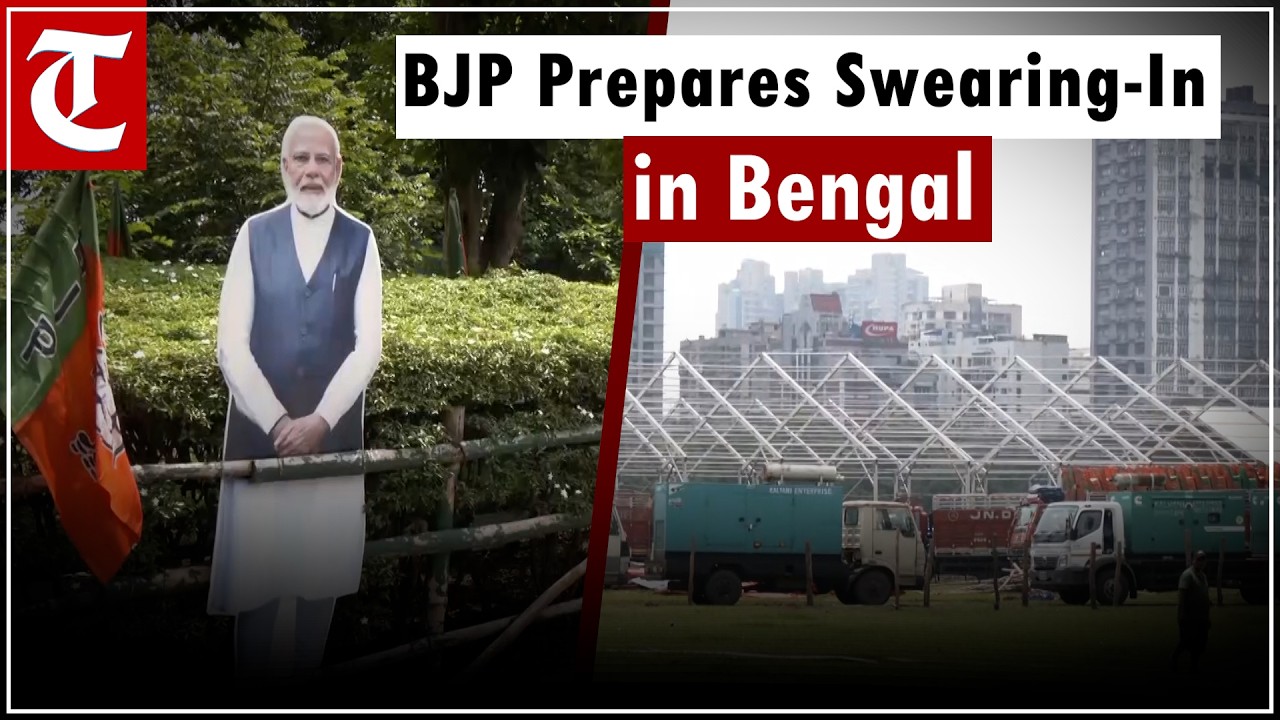WB Government Formation: BJP Prepares for First Swearing-In at Brigade Parade Ground on May 9