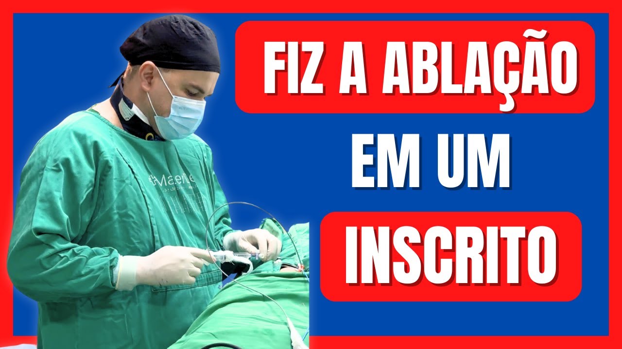 ABLAÇÃO DE TAQUICARDIA SUPRAVENTRICULAR EM UM INSCRITO MEMBRO DO CANAL Dr. Felipe Souza Arritmia