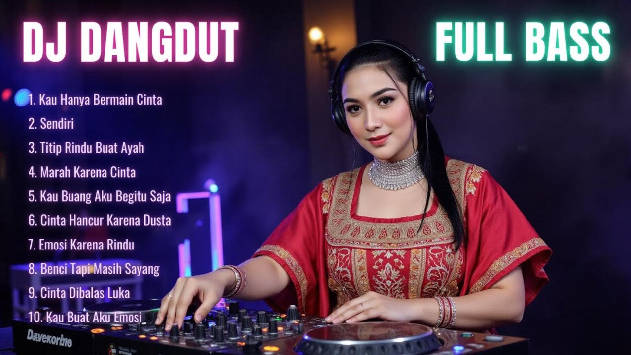 DJ DANGDUT REMIX TERBARU 2025 🎧FULL BASS 🎧Kau Hanya Bermain Cinta