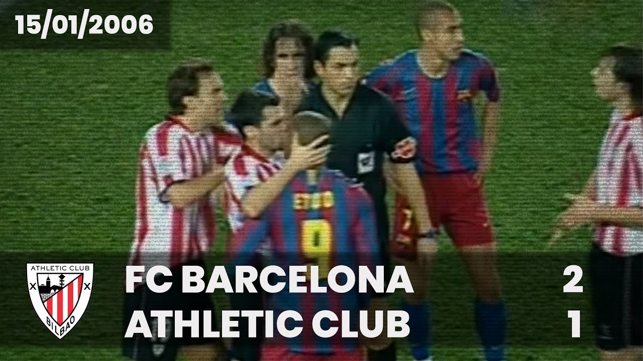 ⚽️ [Liga 05/06] J19 I FC Barcelona 2 - Athletic Club 1 I LABURPENA