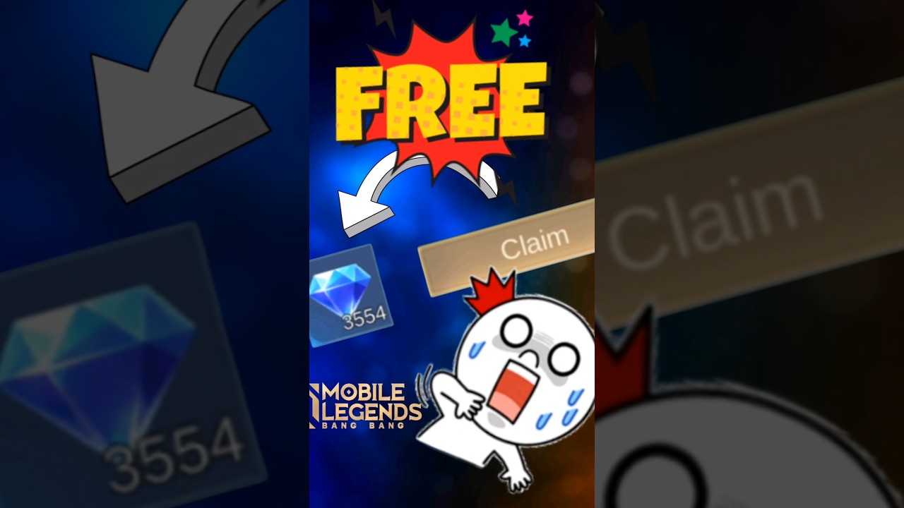 Free Diamond 💎 Moonton Gave Me 3k Diamond for free😱 #mlbb #freediamond #MLBBCreator#MLBBALLSTAR