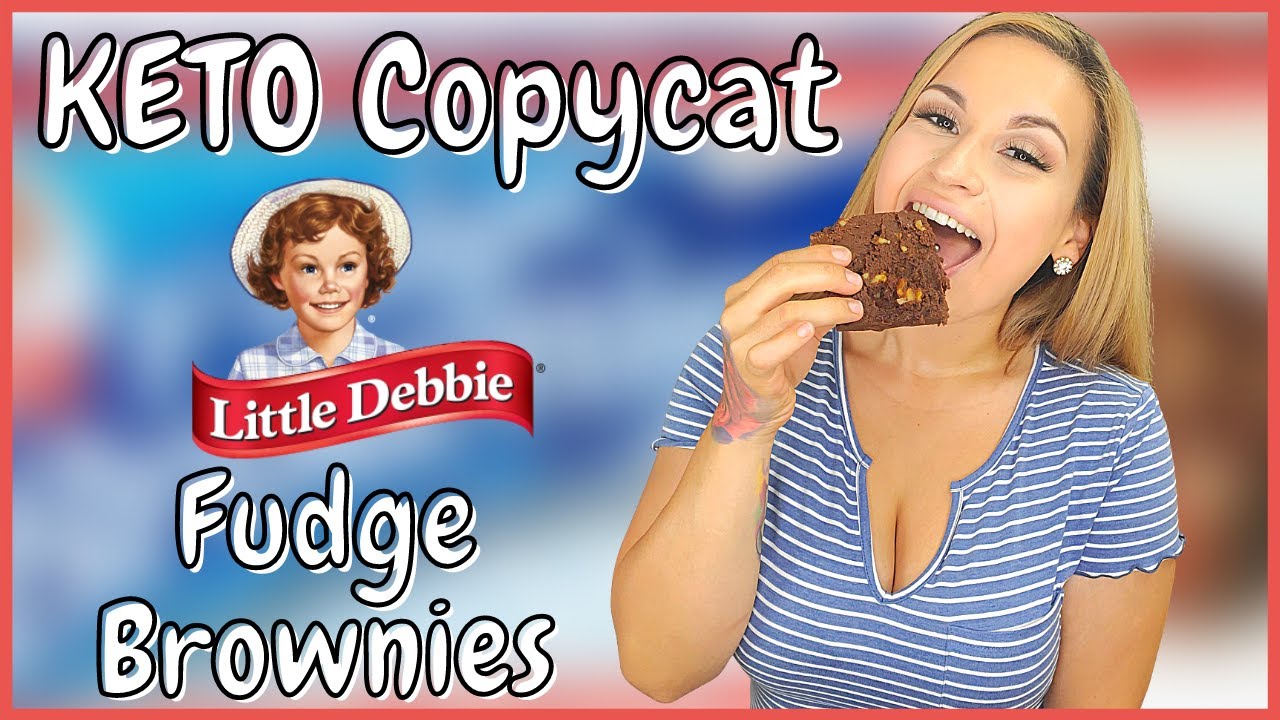 Keto Copycat Little Debbie Fudge Brownies