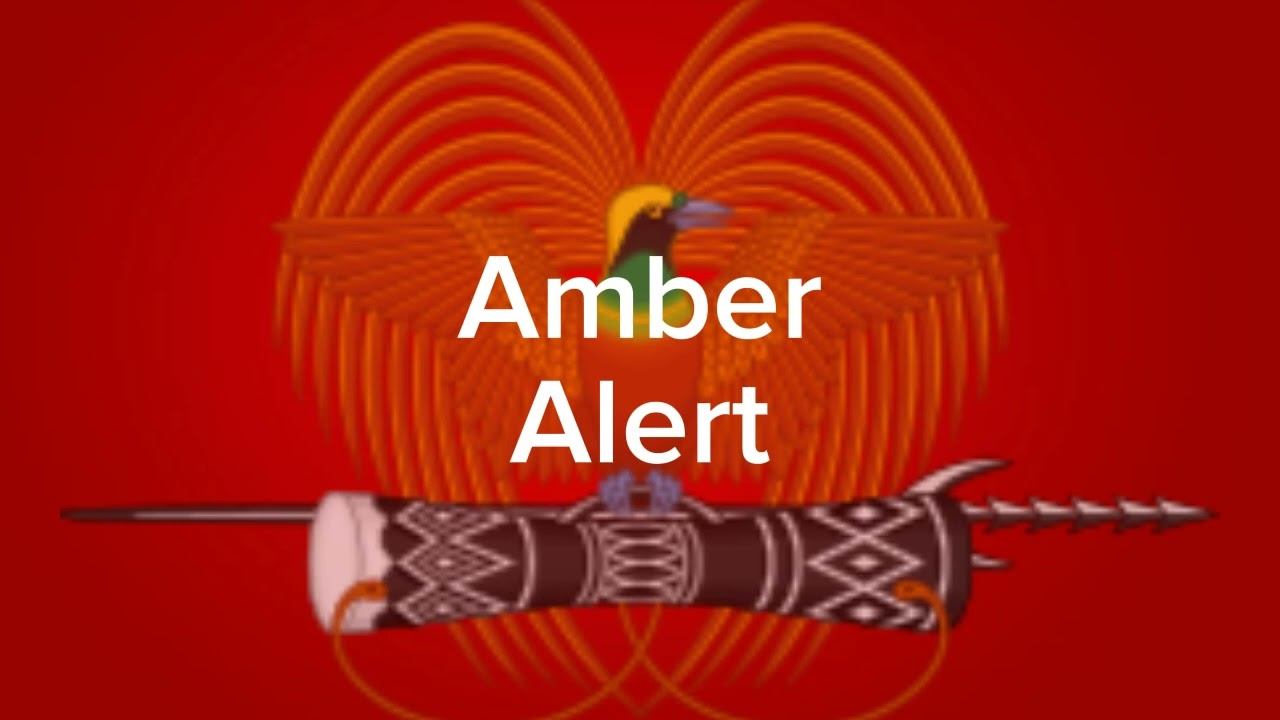 Papua New Ginea EAS Alarm (Amber Alert Test) (10/07/2022)