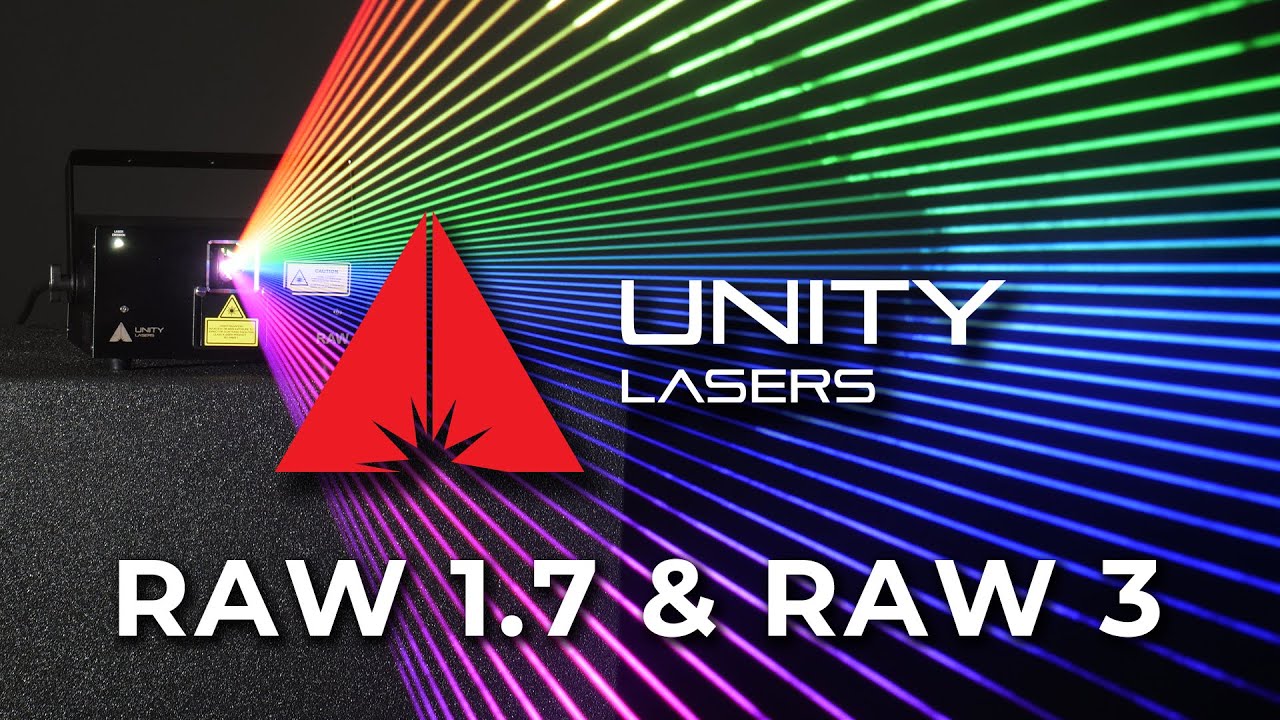 Unity RAW Series | ILDA RGB Lasers