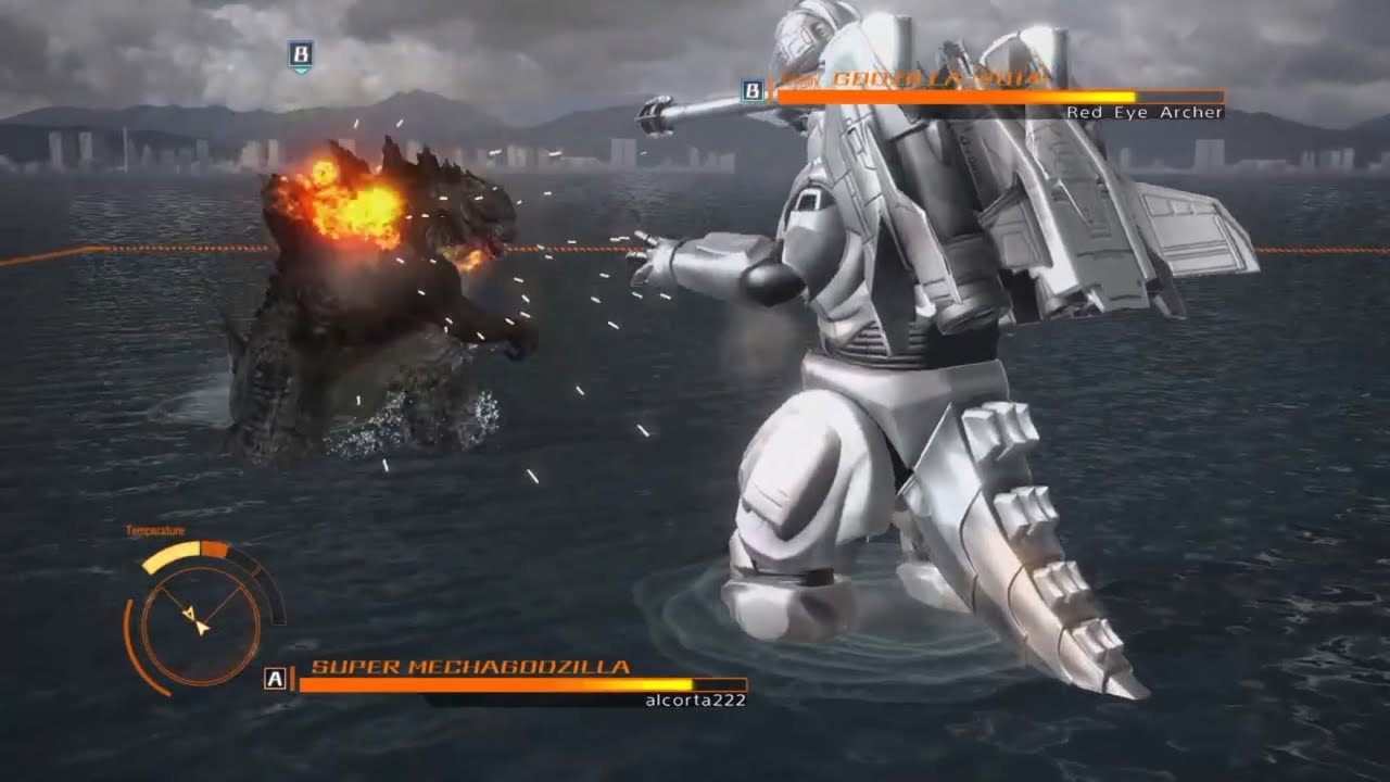 Godzilla Ps4-Super MechaGodzilla VS Monsterverse Godzilla
