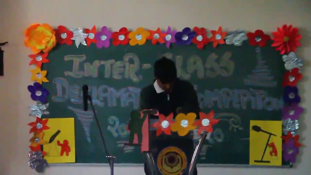 DECLAMATION COMPETITION SIMIGO INTERNATIONAL SCHOOL ABOHAR