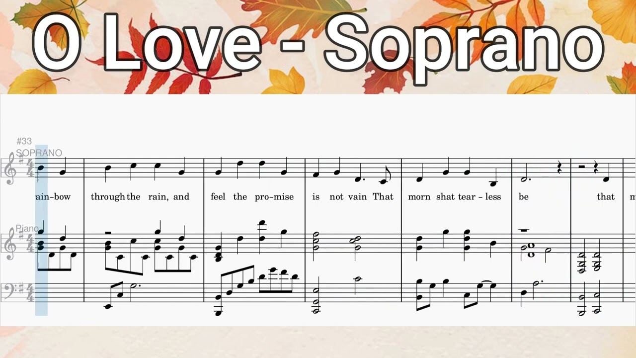 O Love  - Soprano