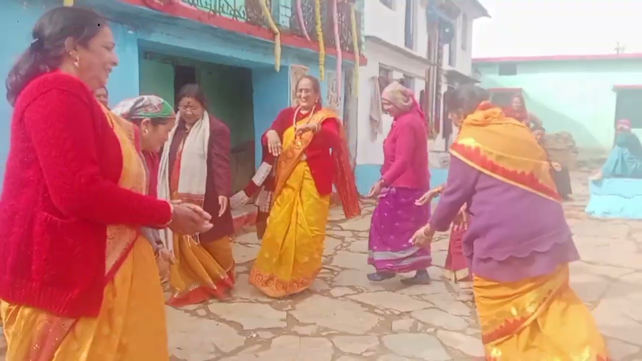 Thrali karn paryaag #आज हम गए थे नारणबगड़ थराली तोप गांव में हमने किया खूब एंजॉय बहुत मजा आया 🫂🥰❤