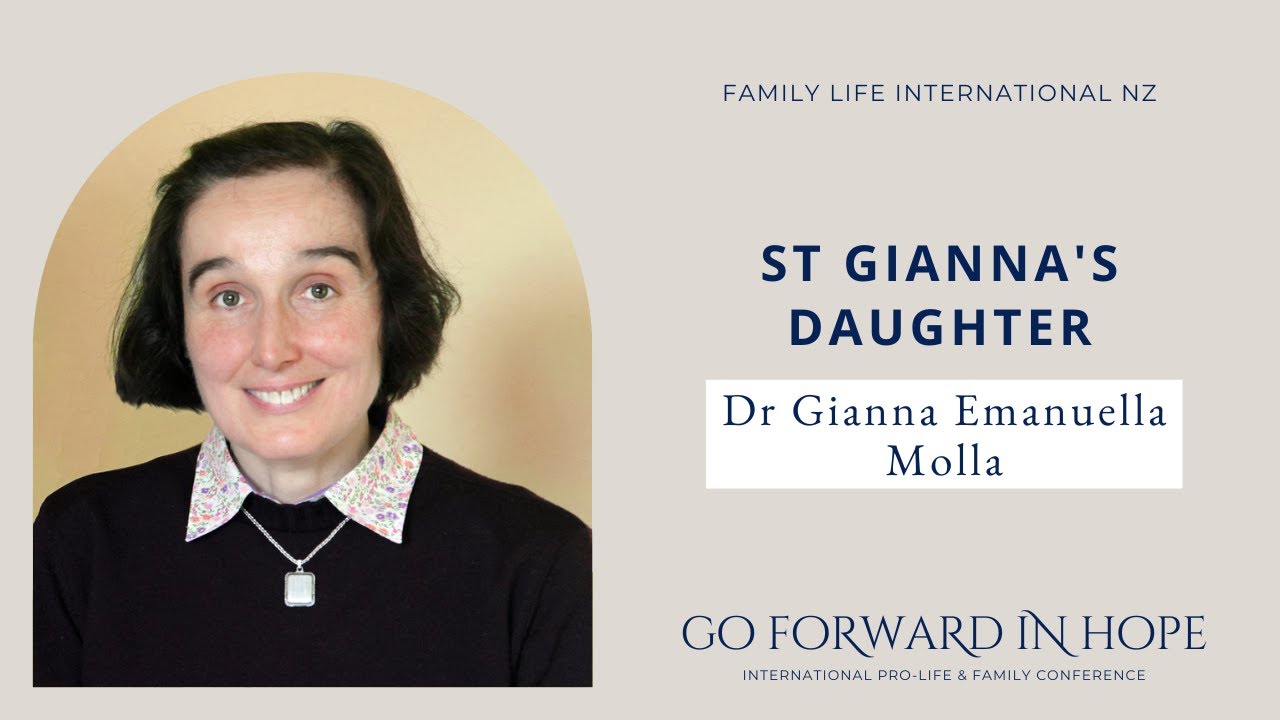 The Story of St Gianna - Her Daughter Dr Gianna Emanuela Molla's Conference Dinner Talk