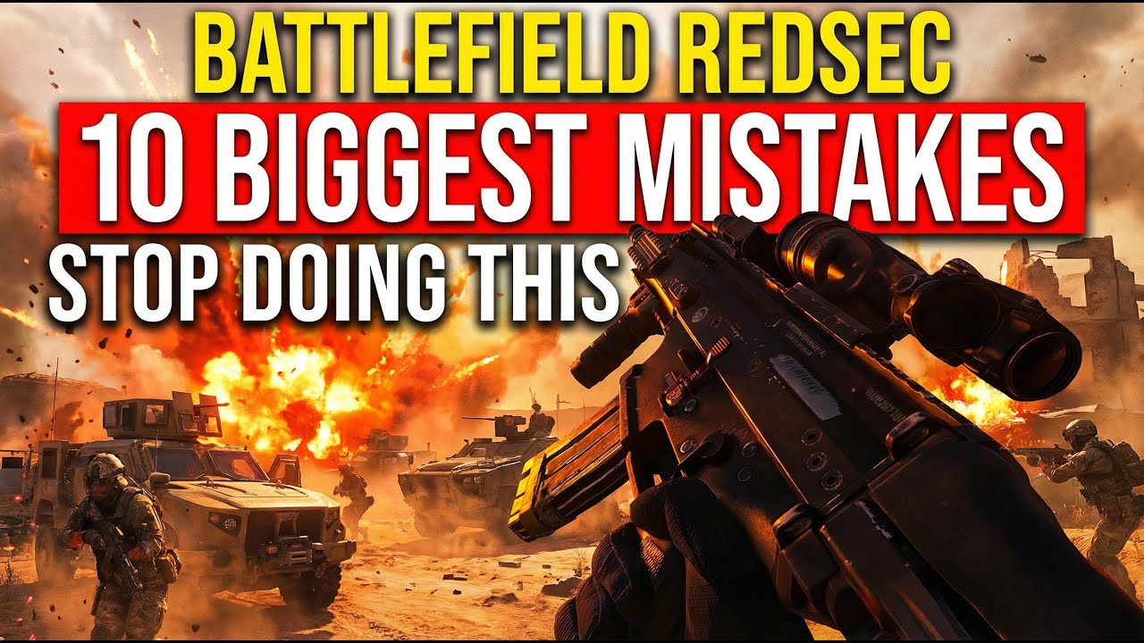 You're Losing Every Match Because of These 10 Mistakes (Battlefield RedSec BR)