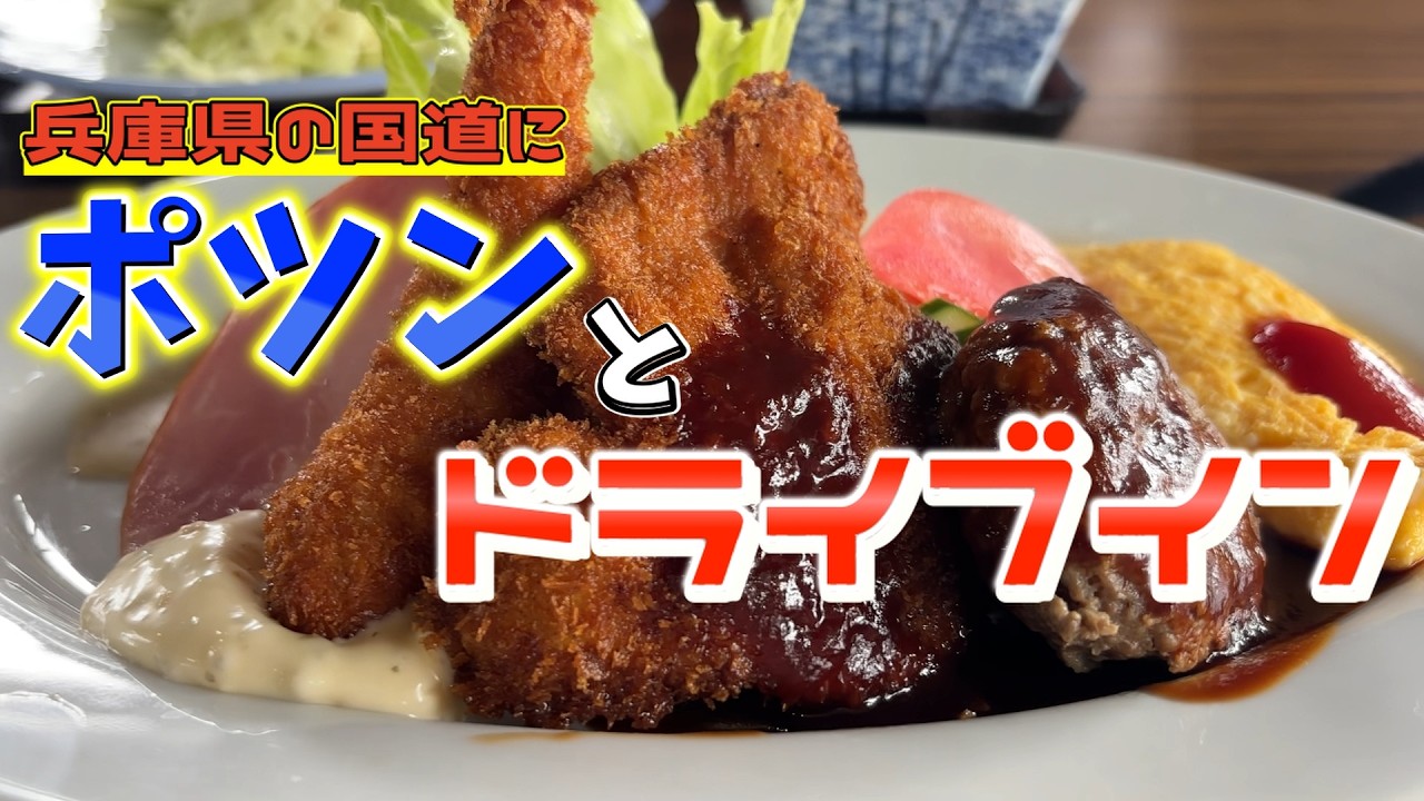【兵庫県ランチ】国道にポツンとあるドライブイン