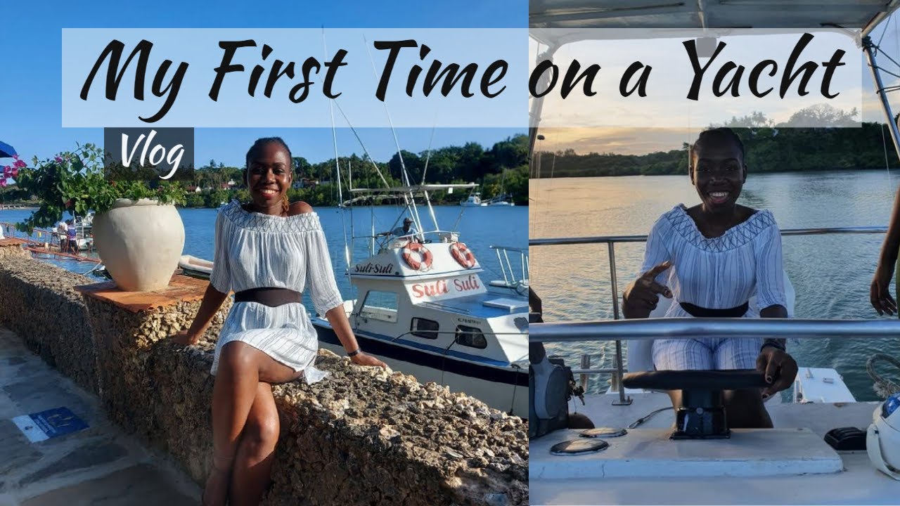 YACHT CRUISE AND SUNDOWNER AT LA MARINA RESTAURANT MTWAPA KENYA | I DROVE A YACHT