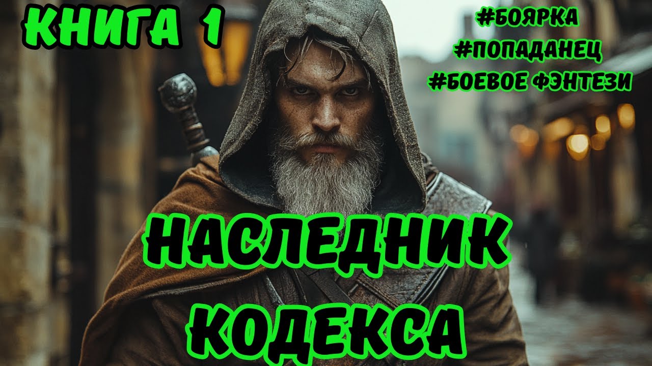 | Аудиокнига | НАСЛЕДНИК КОДЕКСА  | КНИГА 1 | Фэнтези | ПОПАДАНЕЦ | #аудиокниги #фэнтези #боевик