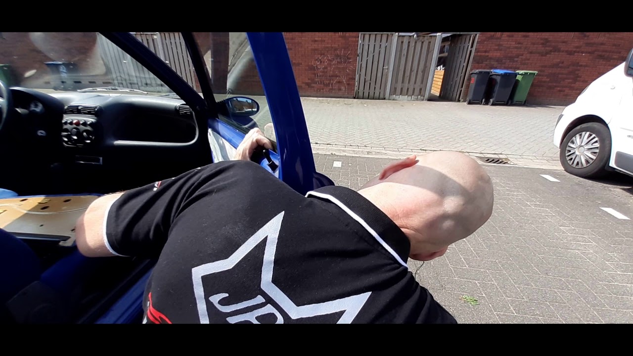 fiat seicento part 2 passenger door and heating problem and fix