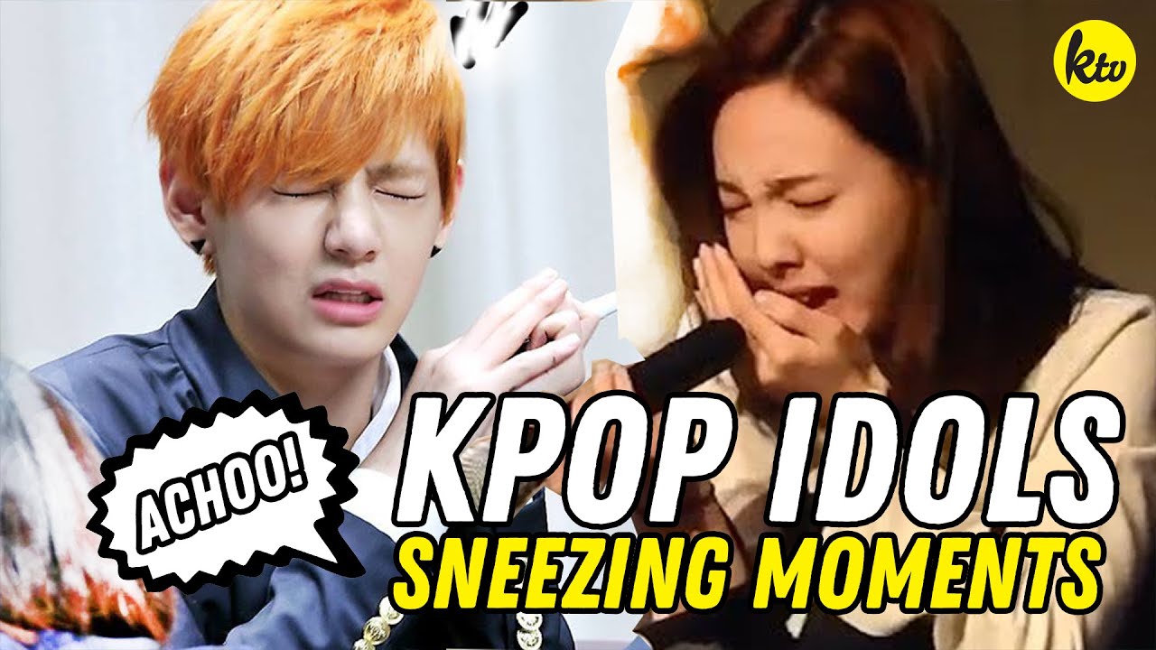 Funny Moments of K-POP IDOLS SNEEZING | KPOP COMPILATION