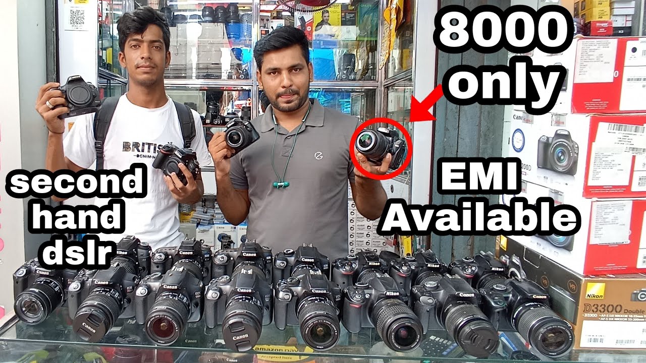 only ₹8,000 Dslr second hand dslr kolkata/ @Jiba Official mirrorless stocks unlimited 🤯