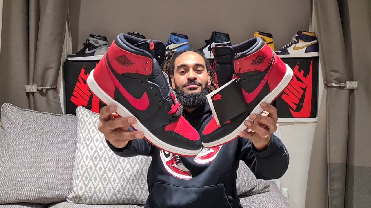 Brand New Nike Air Jordan 1 '85 Bred. 40 Years since the original release. The banned hype is Real!