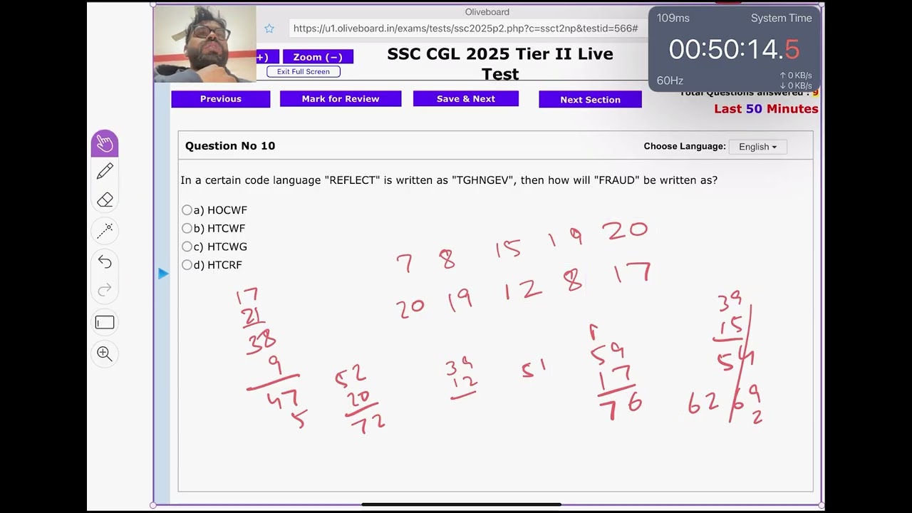 👉OLIVEBOARD SSC CGL 2025 Tier2️⃣ Live Mock Test✍️ 16 Jan 2026🗓️ Ministry Of Aspirants👍
