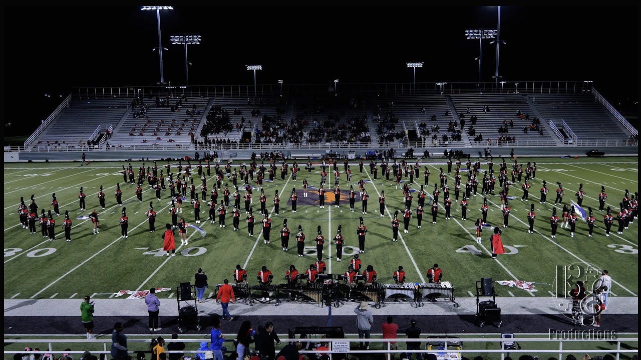 Cedar Hill HS Longhorn Red Army Band - Halftime Show - Skyline HS vs Cedar Hill HS - 2023