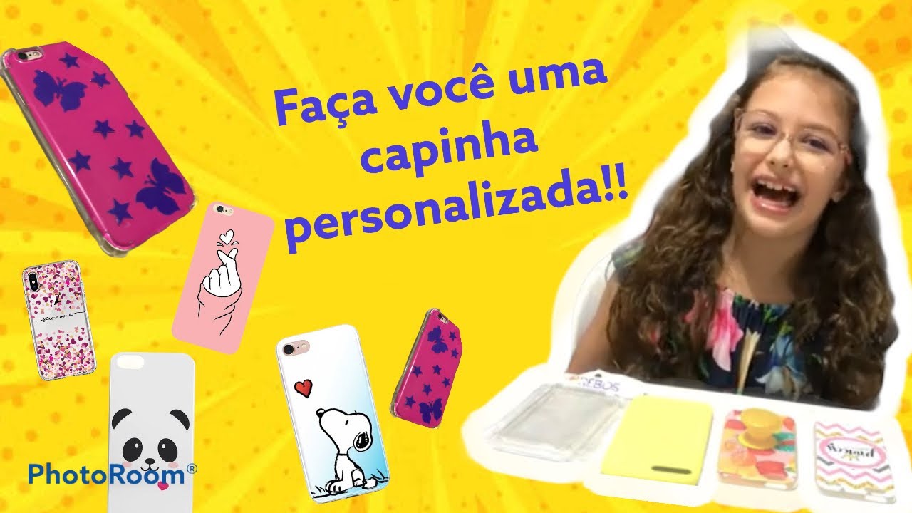 Aprenda a fazer sua própria capinha de celular - Case Celular - Capinha Celular - DIY