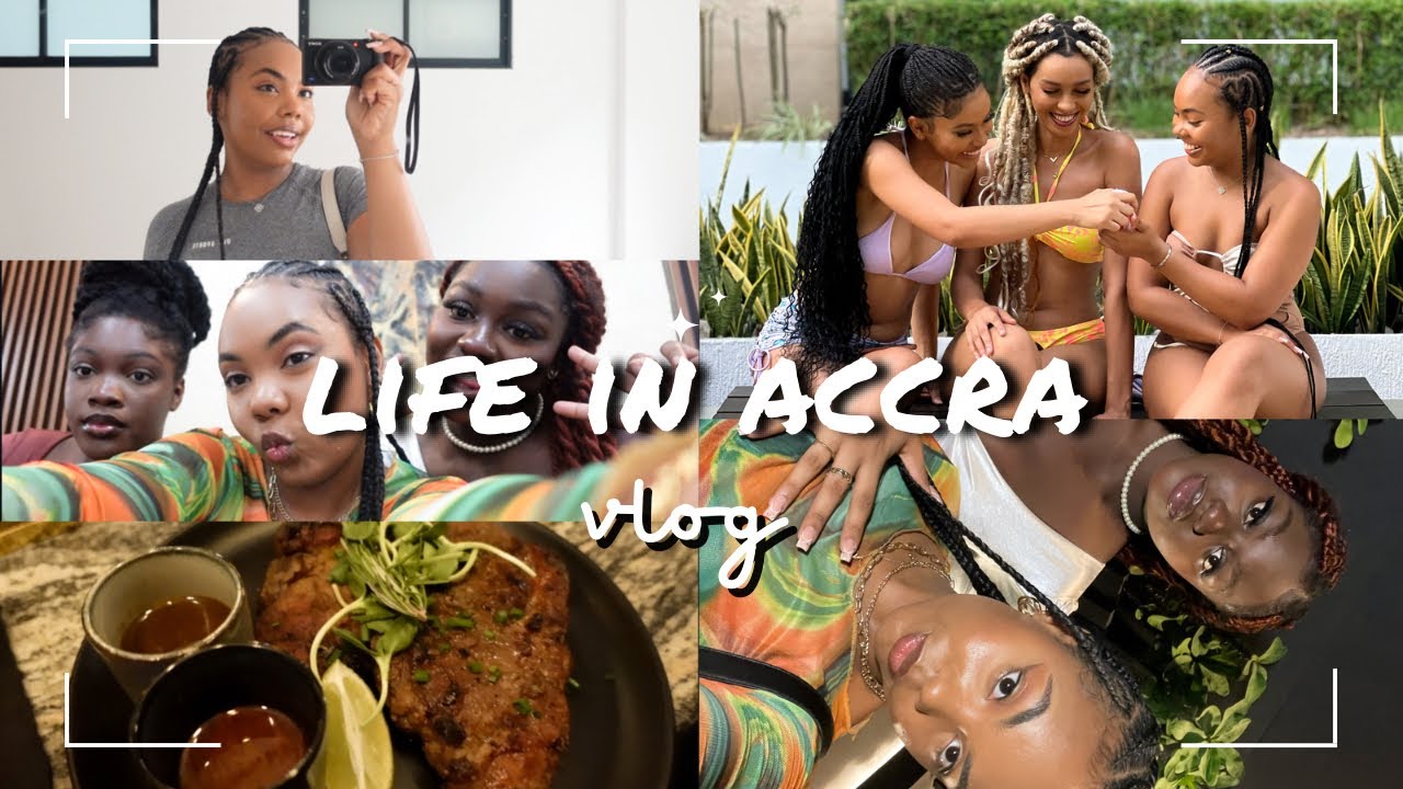 Life in Accra| Photoshoot, girls night, cooking Vlog