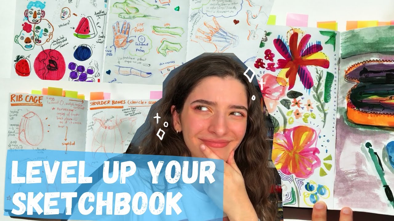 Accepted Sheridan Illustration 2020 Sketchbook Tour ★  22 Ideas for What to Draw in Your Sketchbook!