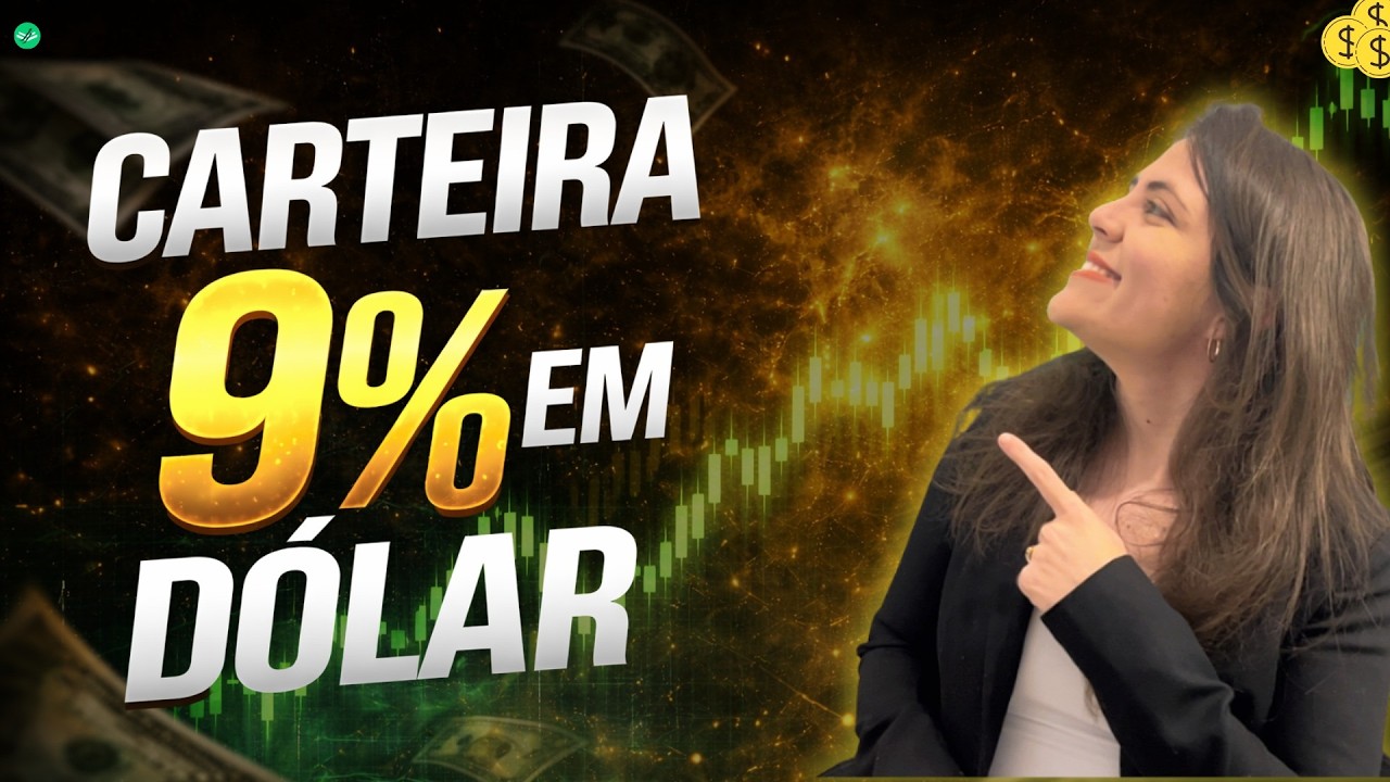 Carteira Conservadora 9% em Dólar! Meta Realista ou Ilusão? 60/40 Funciona?