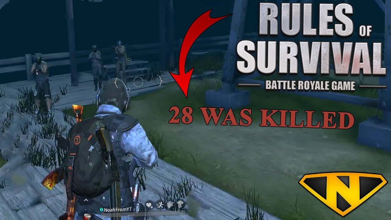 Record Kills in Rules of Survival! 2-27-18 (Rules of Survival: Battle Royale)