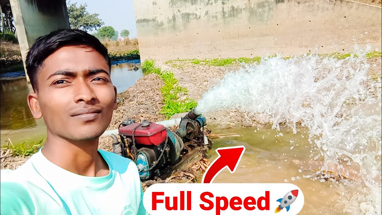 আজকের দিনের পানি সেচ কার্যক্রম 😱 Sohag Kakku | #waterpump #dieselengine #panisesa