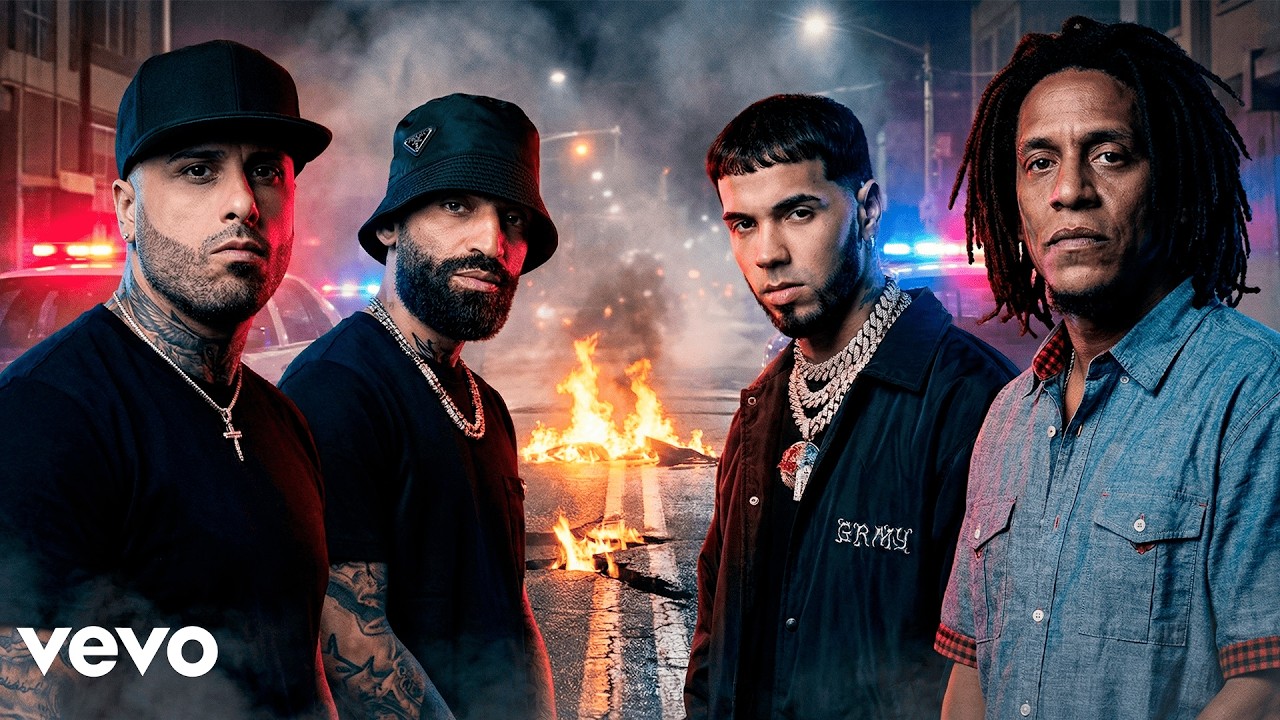 Anuel, Arcangel, Nicky Jam, Tego Calderon - Traición Pagada (Official Music Video)
