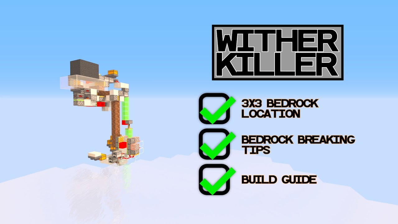 EASY & FAST Wither Killer / Nether Star Farm - Tutorial (Minecraft Java 1.16)
