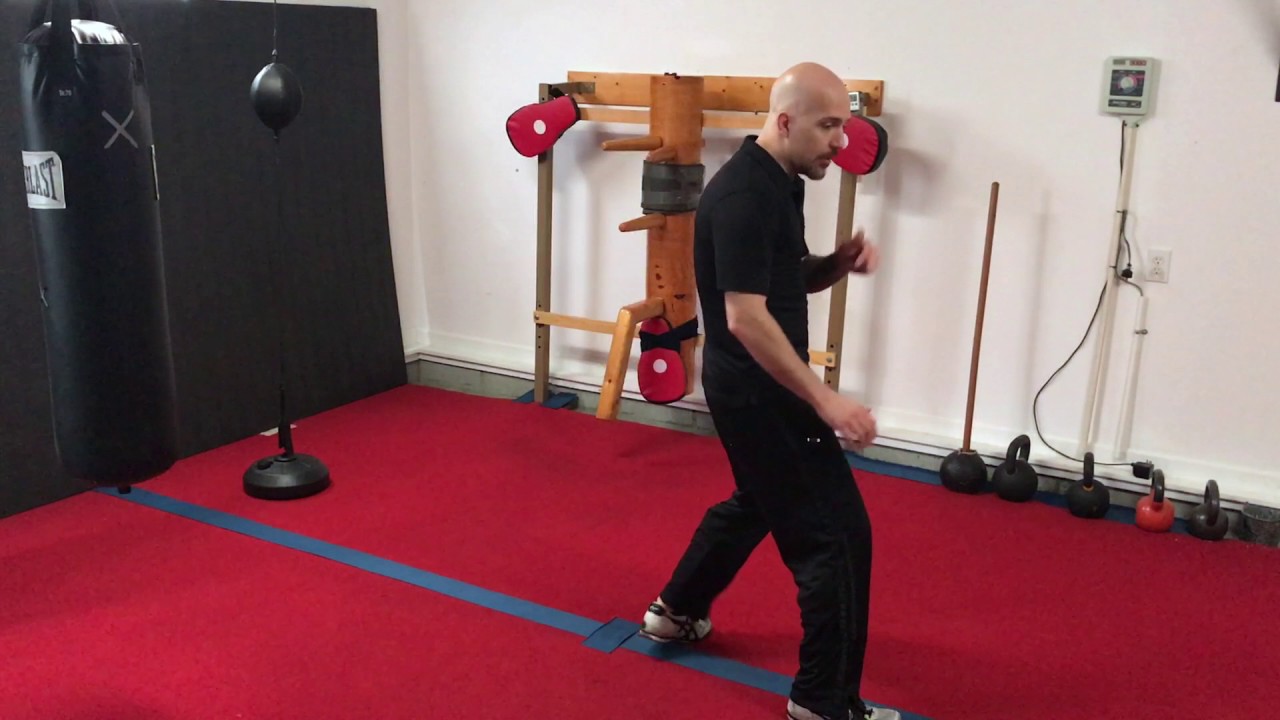 Push Shuffle -JKD Footwork