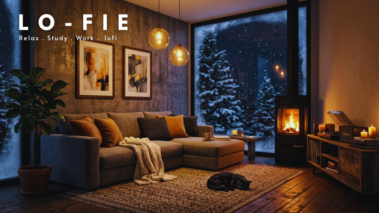 Soft Lo-fi Evenings | Gentle Relaxing Beats for Study, Work and Quiet Mood