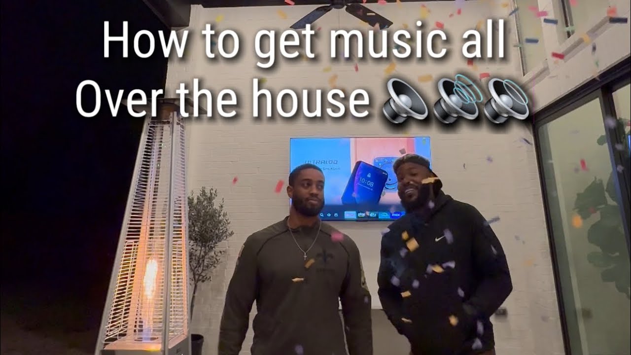 Sonos Speakers all over the house? Check out this install