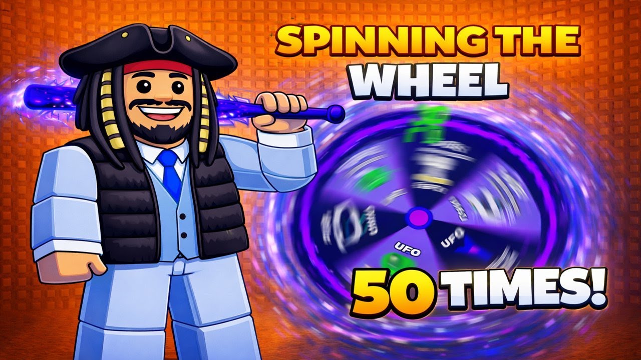 SPINNING NEW UFO WHEEL 50 TIMES! In Escape Tsunami For Brainrots!