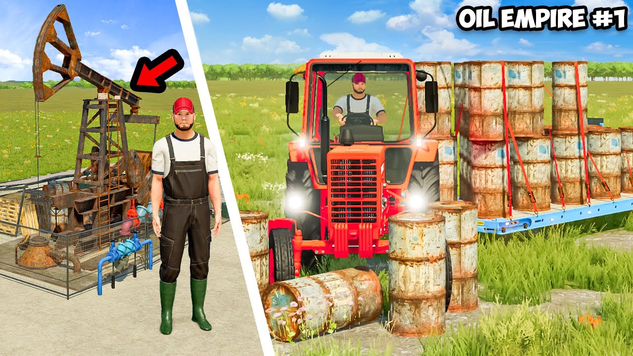 MEGA FARM From $0 On FLAT MAP #1 | OIL EMPIRE
