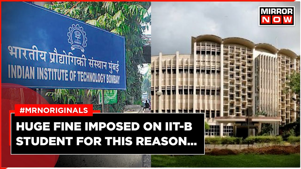 Drama at IIT-Bombay | Student Fined Rs 10,000 For Breaking Mess Rule | Protest Over 'Veg-Only' Rule