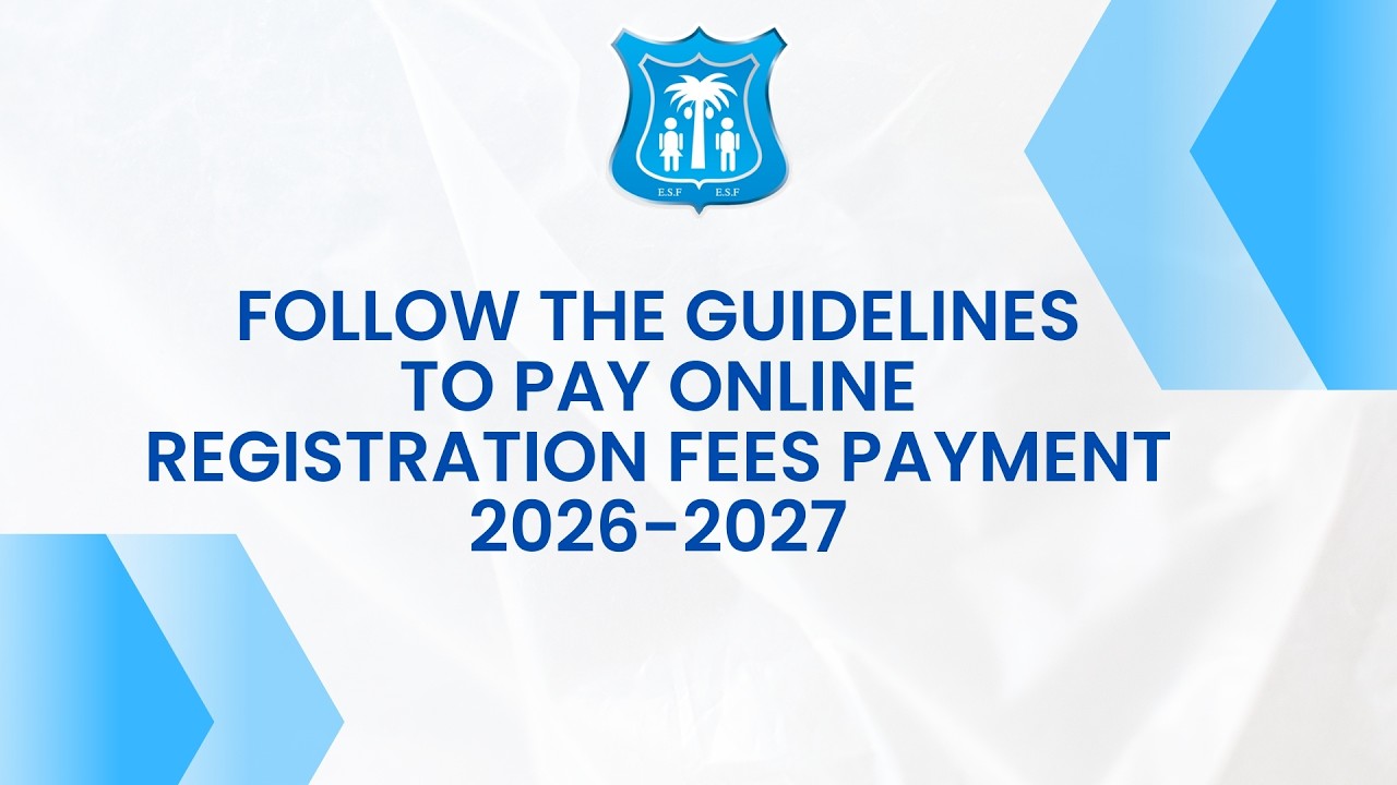 Follow the guidelines to pay the online fees for 2026-2027