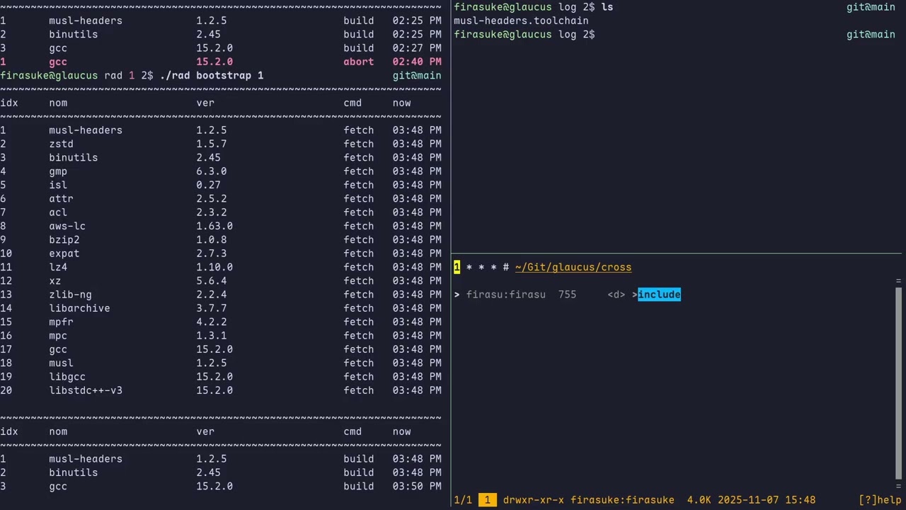 Making the Toolchain Relocatable Part 2 — Dev Log 10 — glaucus Linux