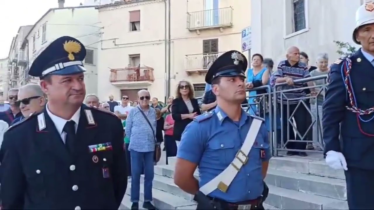 I funerali di Michele Montagano a Casacalenda