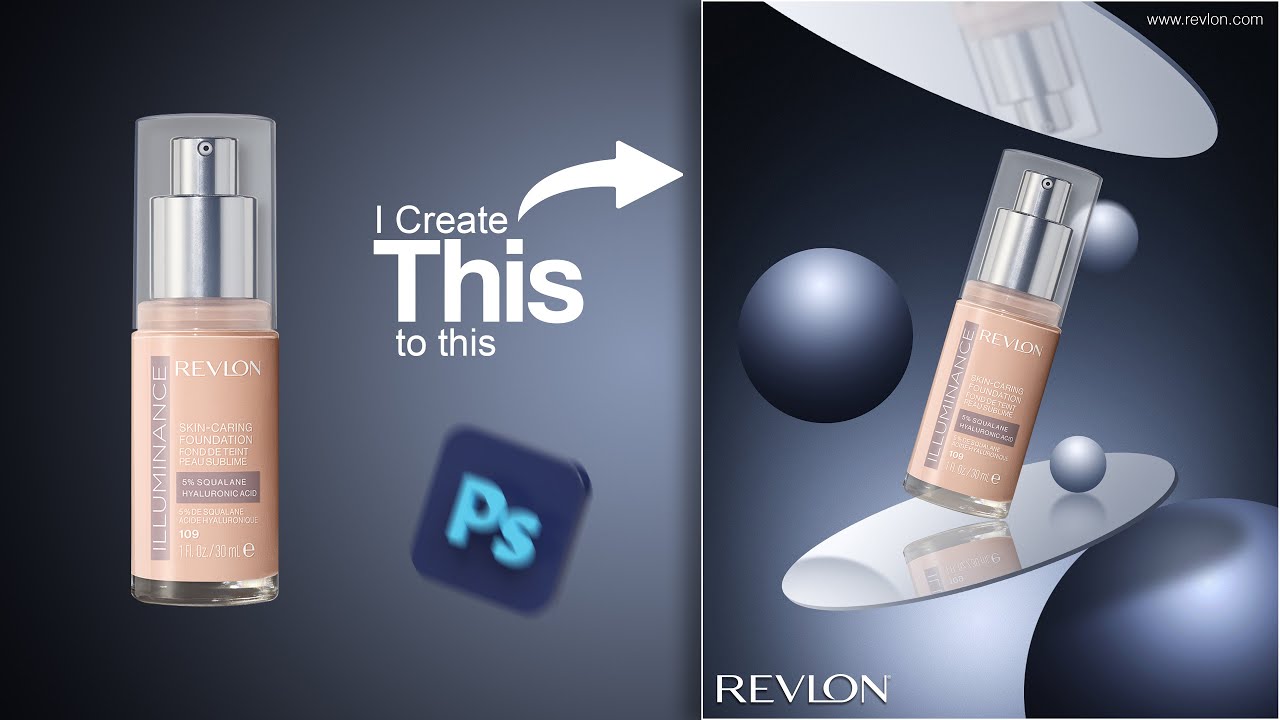 I Create Beauty Product Design in Photoshop !