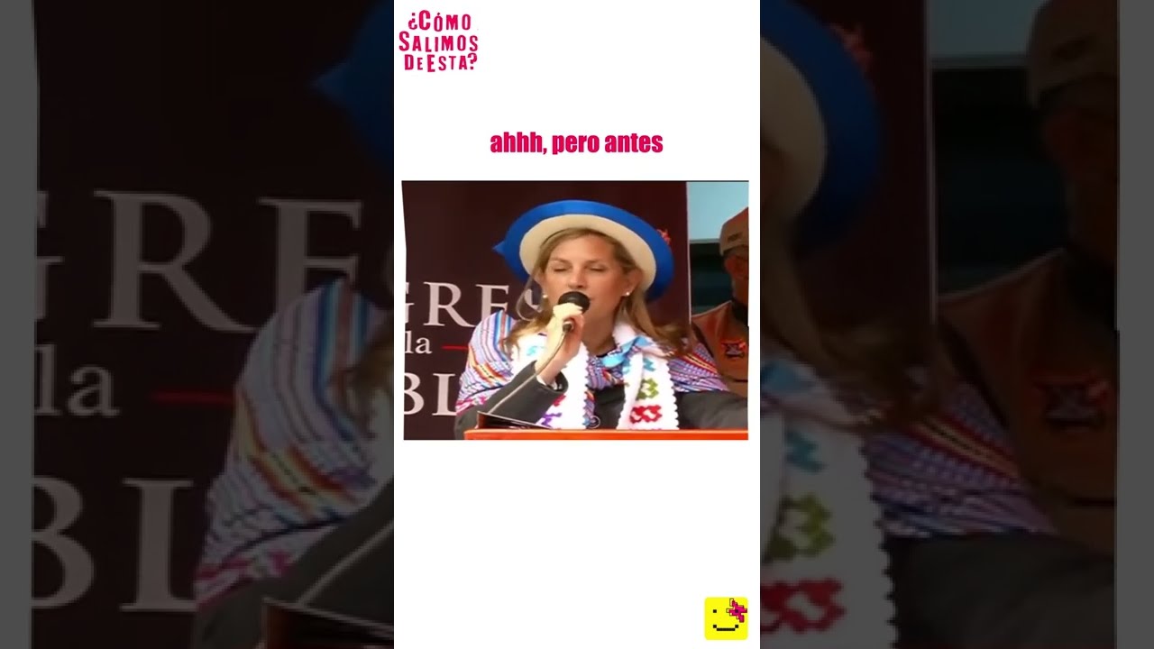 Malcricarmen no quiere estar en comisi&oacute;n de pueblos andinos pero antes hasta se vest&iacute;a como ellos