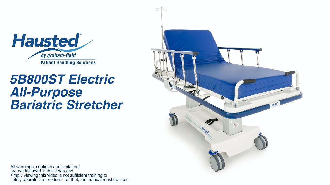 Hausted&reg; 5B800ST Electric All-Purpose Bariatric Stretcher