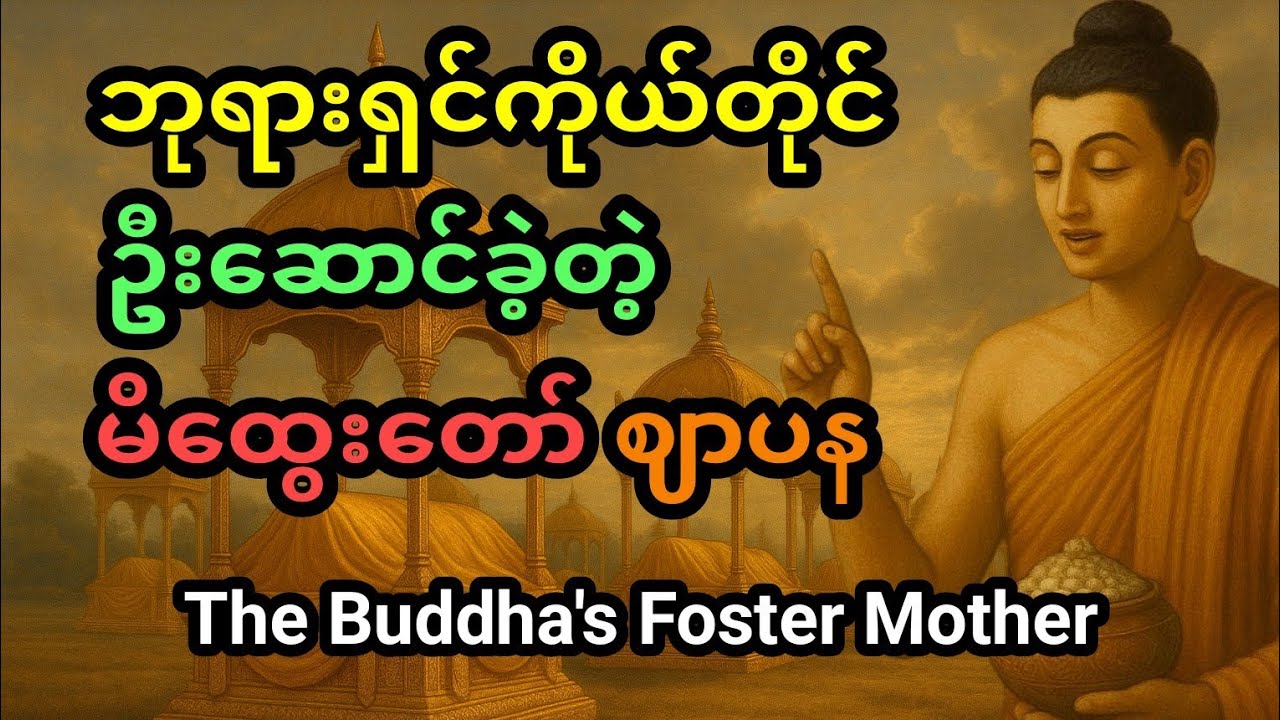 The Buddha's Foster Mother | မိထွေးတော် ဂေါတမီရဲ့ ဘဝခရီး