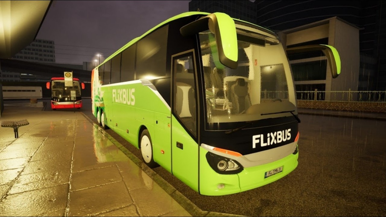 Munich - Augsburg | Comfort Class HD (Setra S516) | Fernbus Coach Sim
