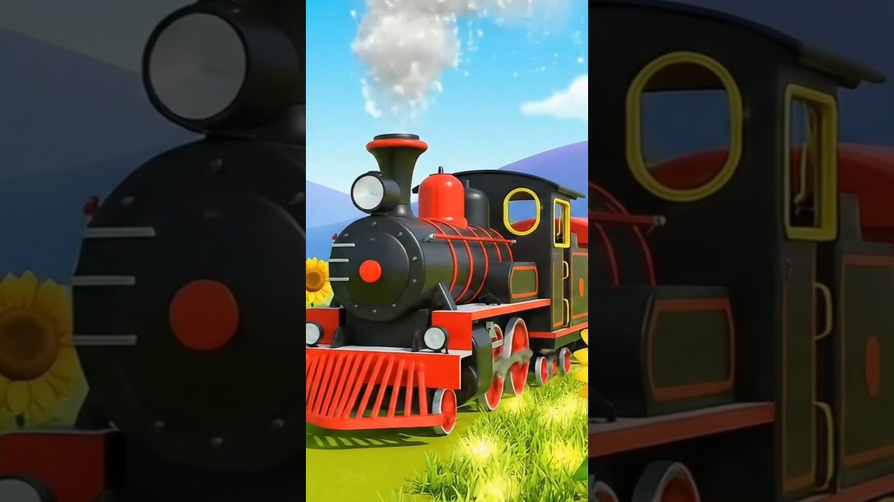 🚂  Train | बच्चों का मज़ेदार ट्रेन राइम 🚉 | Train Song for Kids | ZubyZoo Original Song